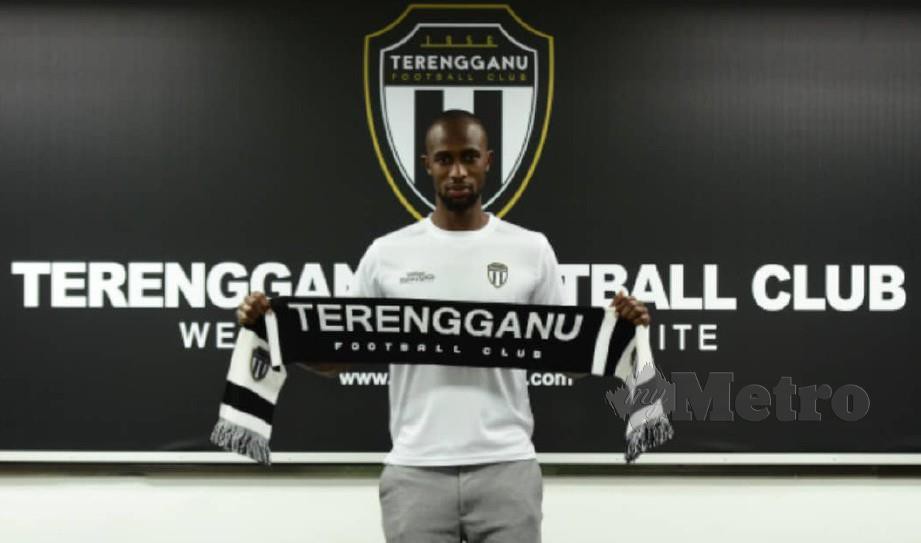 Babacar Diallo pemain import baharu Terengganu. FOTO Ihsan TFC
