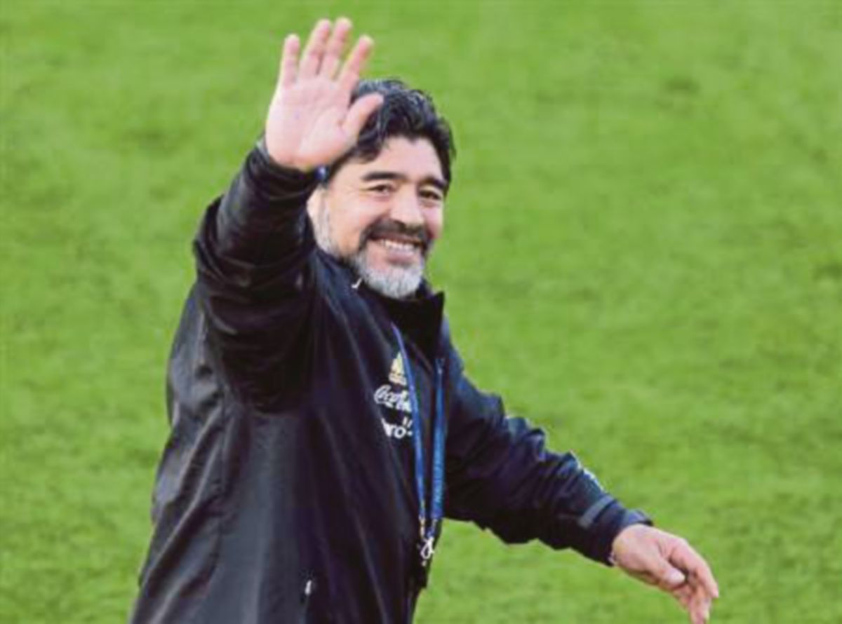 DIEGO Maradona. FOTO Agensi