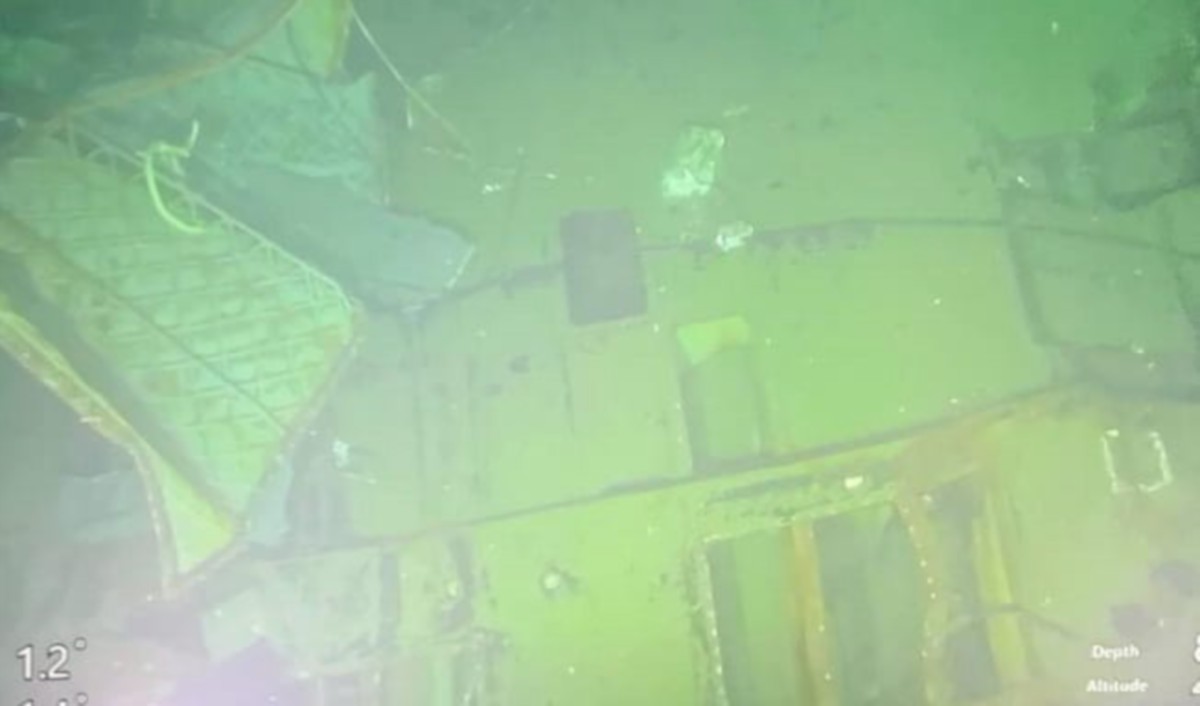 Kapal selam 402 ditemukan Terdeteksi Sonar,