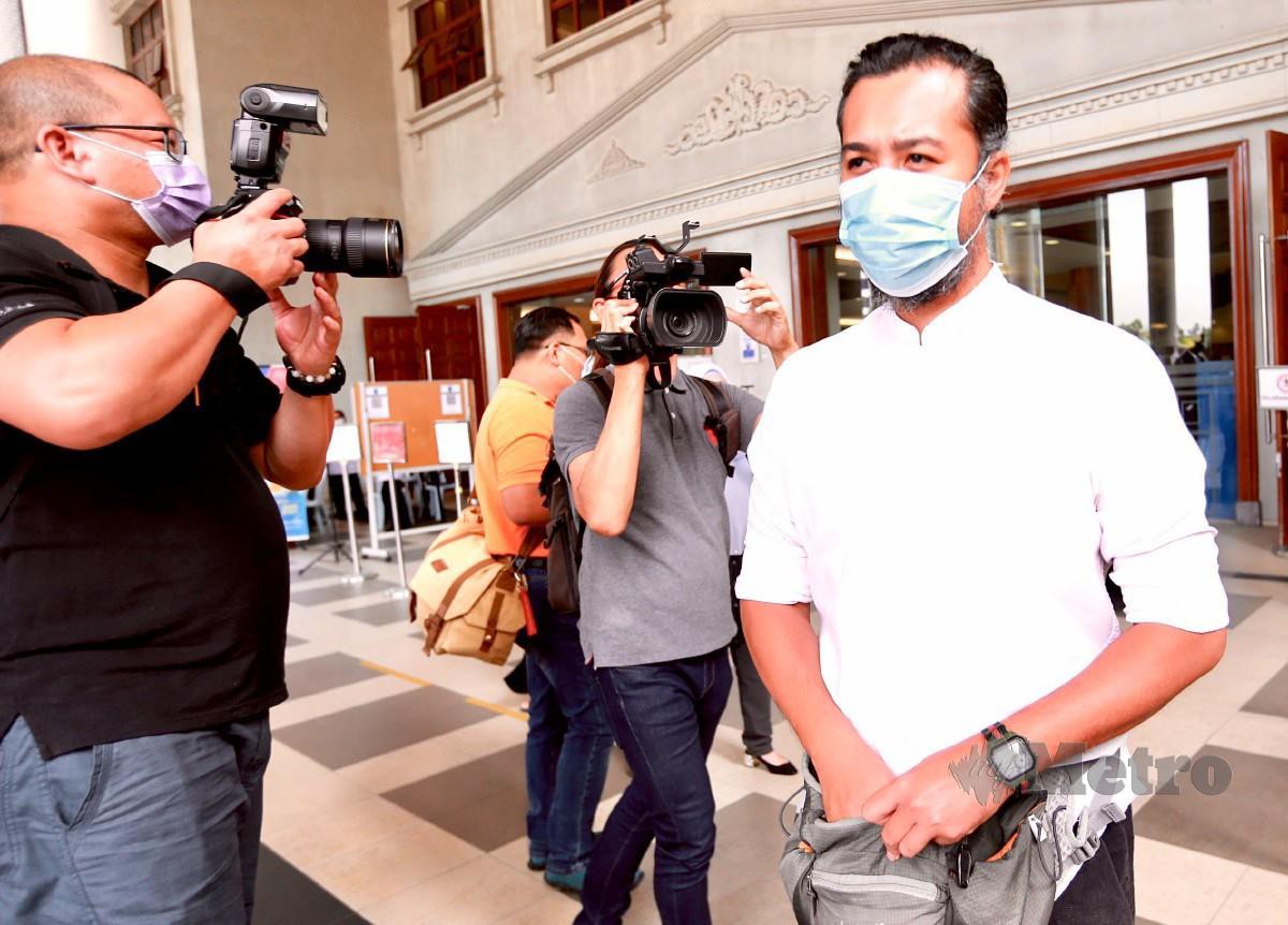 Mohd Zahrein didenda RM10,000 kerana menghina Nabi Muhammad SAW dan agama Islam oleh Mahkamah Sesyen Kuala Lumpur. FOTO FATHIL ASRI.
