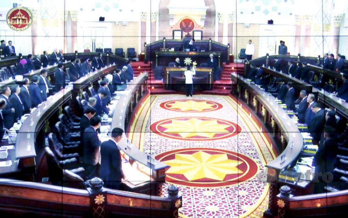 Gambar fail, Dewan Undangan Negeri Sarawak. FOTO Arkib NSTP.