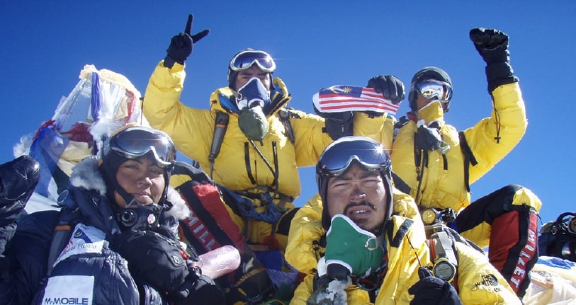 Dari puncak Everest ke jenjang pelamin