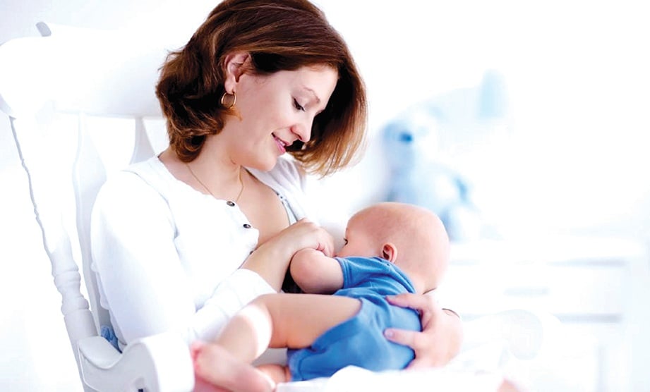 LAKUKAN aktiviti yang dapat  meningkatkan paras hormon oktosin ketika menyusukan bayi.