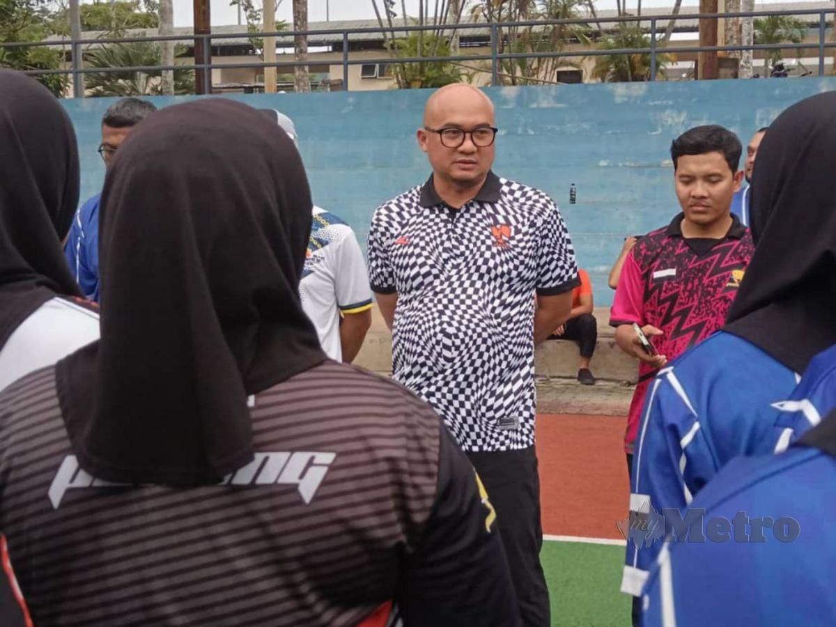 PENGERUSI Jawatankuasa Komunikasi dan Multimedia, Belia, Sukan dan Badan-badan Bukan Kerajaan Pahang, Fadzli Mohamad Kamal. FOTO ASROL AWANG