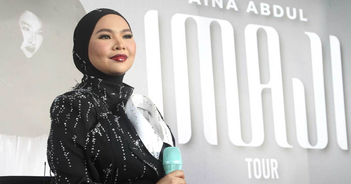 Impian Aina Abdul jayakan konsert jelajah tercapai