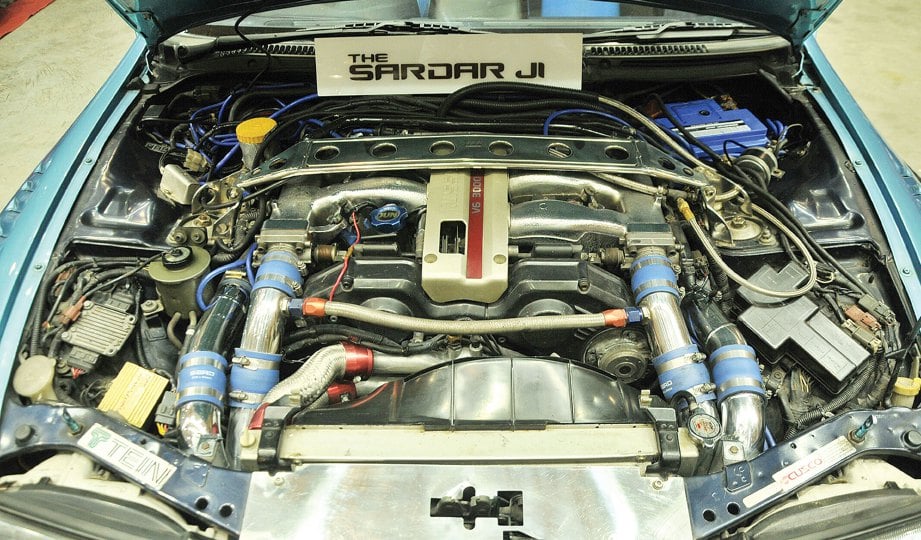 ENJIN V6 3000cc mampu menghasilkan 700 hp.