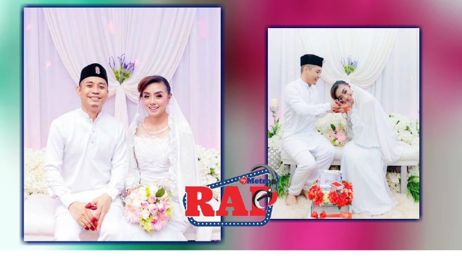 Faizul, Afzarina nikah di Tawau, Sabah. FOTO Ehsan Yusran Yusup.  