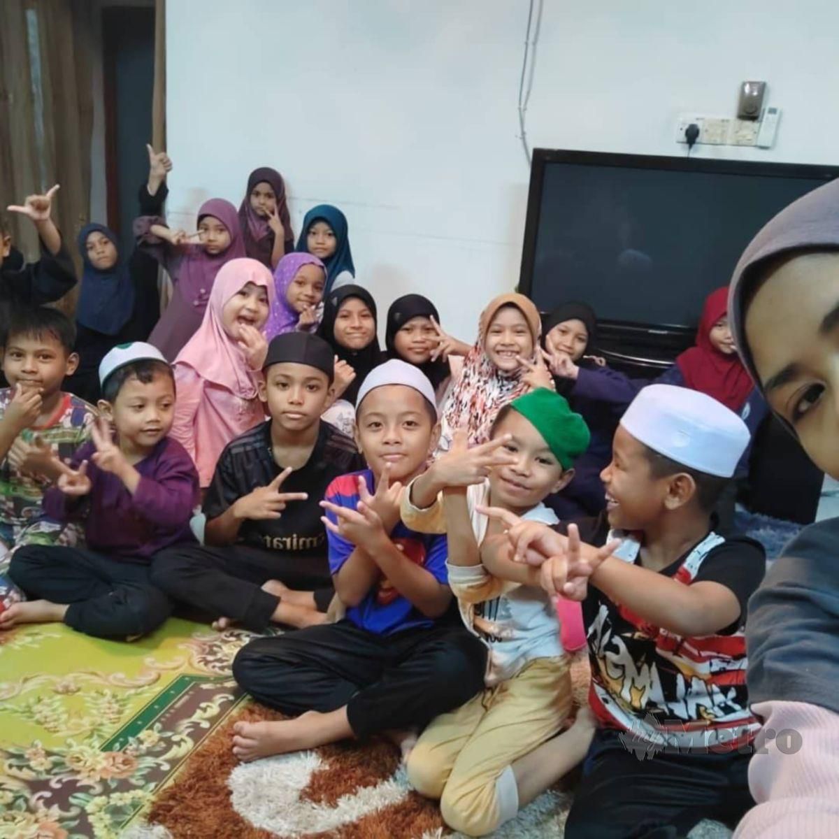 ANTARA anak murid Nurfaseha yang meminati sirah 25 Rasul dan sahabat Nabi Muhammad SAW. FOTO ihsan Nur Faseha Tarmizi