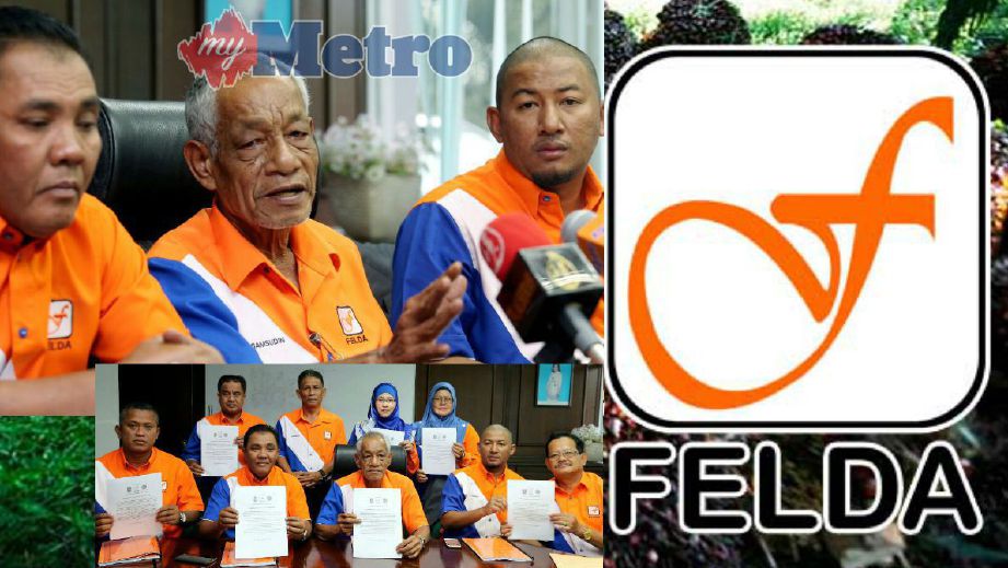 Ahli Lembaga Pengarah FELDA melakukan sidang media di Pejabat FELDA Wilayah Johor Bahru berhubung isu Kuala Lumpur Vertical City (KLVC). Foto Zain Ahmed