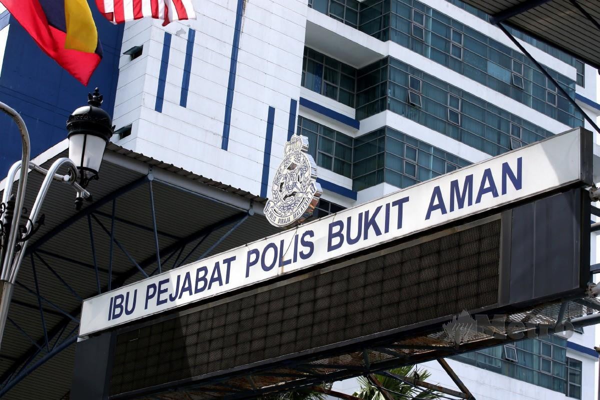 IBU Pejabat Polis Diraja Malaysia (PDRM), Bukit Aman, Kuala Lumpur. FOTO Hairul Anuar Rahim