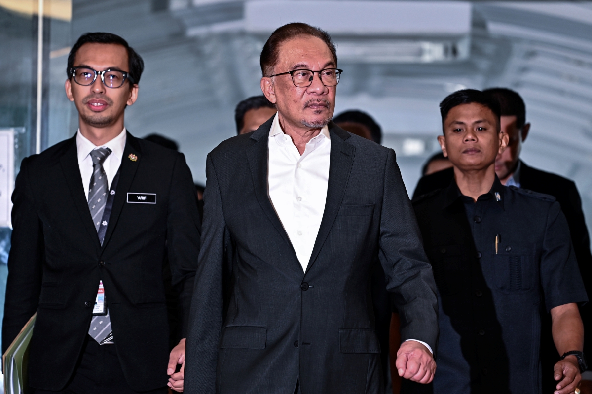 DATUK Seri Anwar Ibrahim. FOTO Ihsan Jabatan Penerangan Malaysia