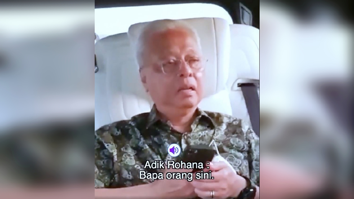 DATUK Seri Ismail Sabri Yaakob ketika menghubungi Rohana. FOTO Facebook Datuk Seri Ismail Sabri Yaakob