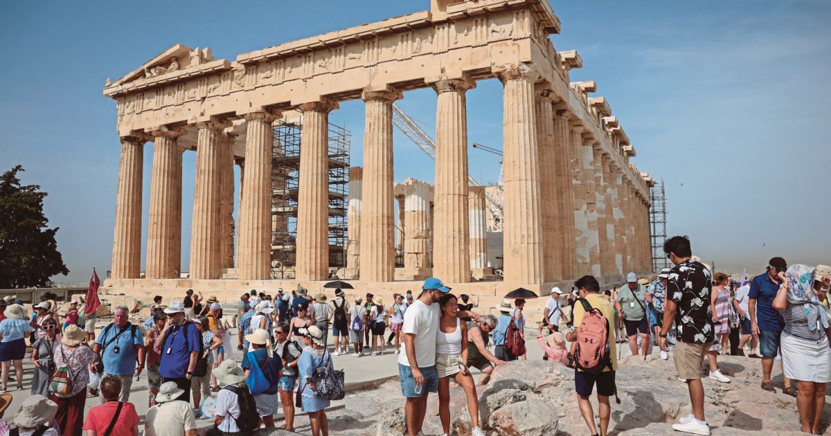 Cuaca panas: Acropolis ditutup untuk pelancong pada Khamis