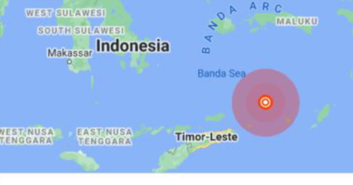 Un séisme de magnitude 5,6 dans l’est des Moluques