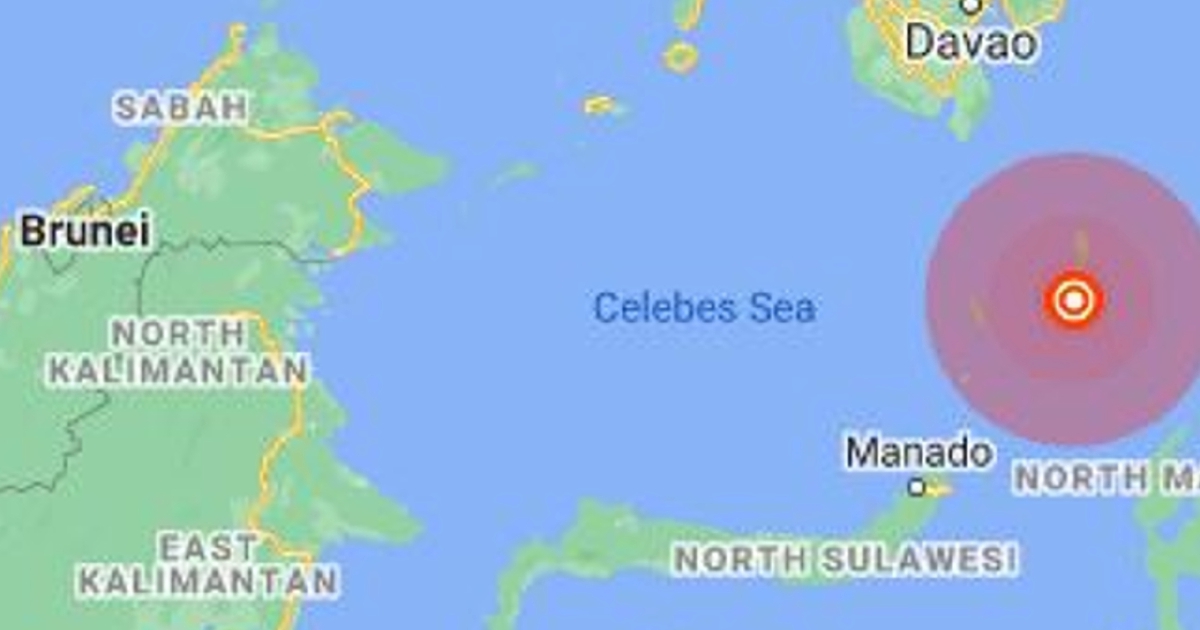Tremblement de terre dans le nord de Sulawesi