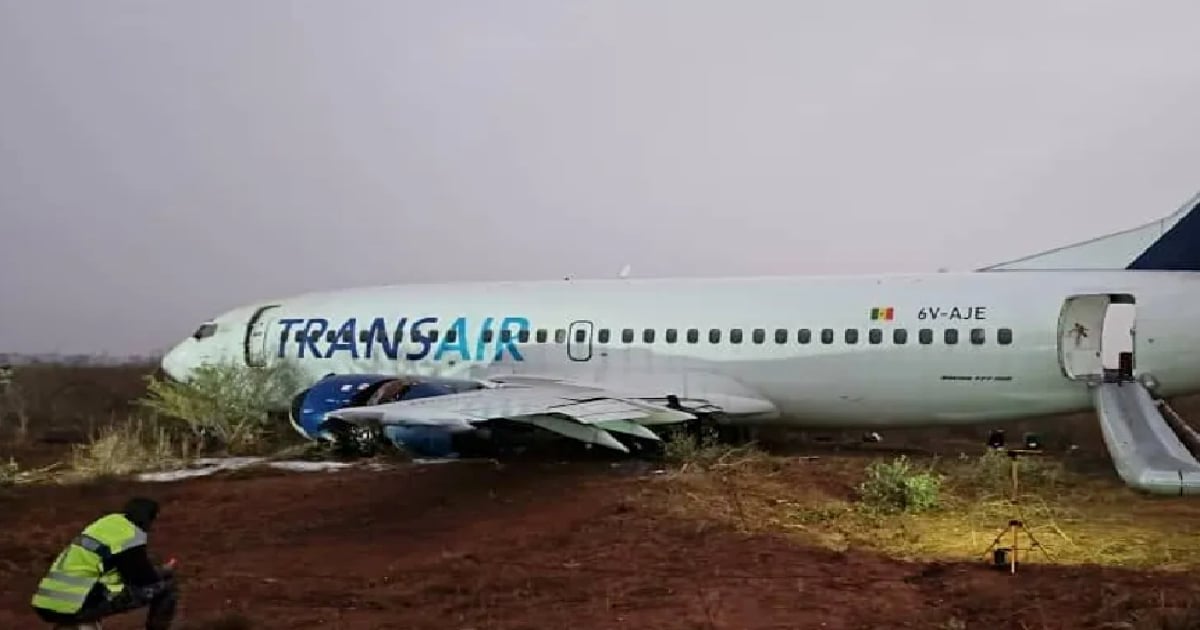 11 cedera, pesawat terkeluar dari landasan di Dakar