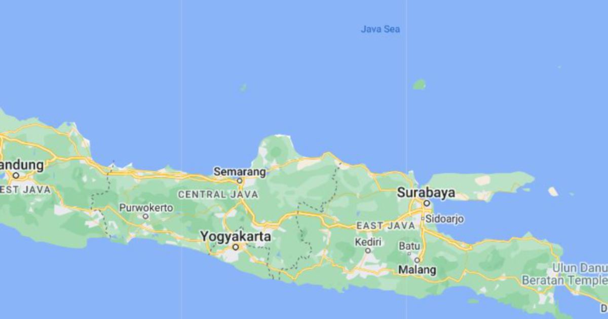 256 kali gempa susulan di Laut Jawa