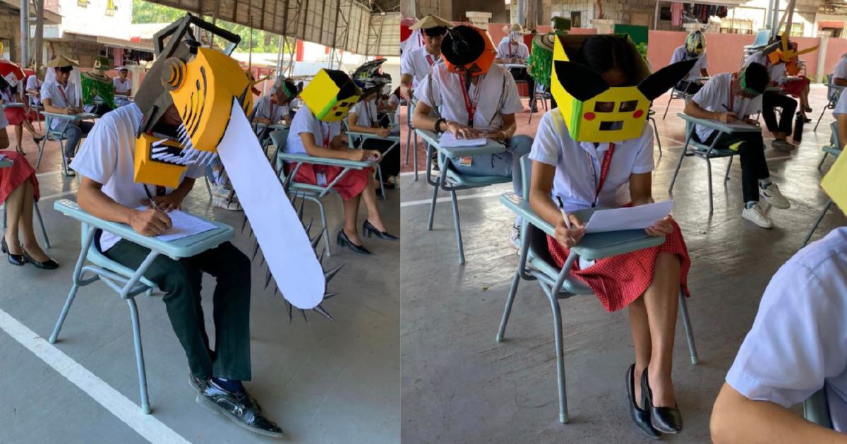 Topi antipenipuan untuk elak pelajar meniru