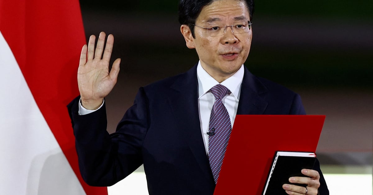 Lawrence Wong angkat sumpah sebagai PM keempat Singapura