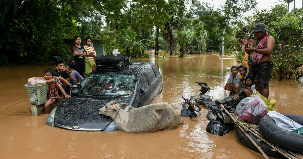 Banjir besar di Myanmar: Kematian meningkat kepada 226 orang