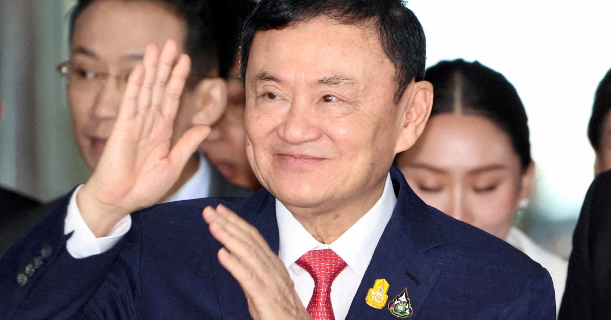 Thaksin Shinawatra buat penampilan pertama selepas dibebaskan daripada hukuman penjara
