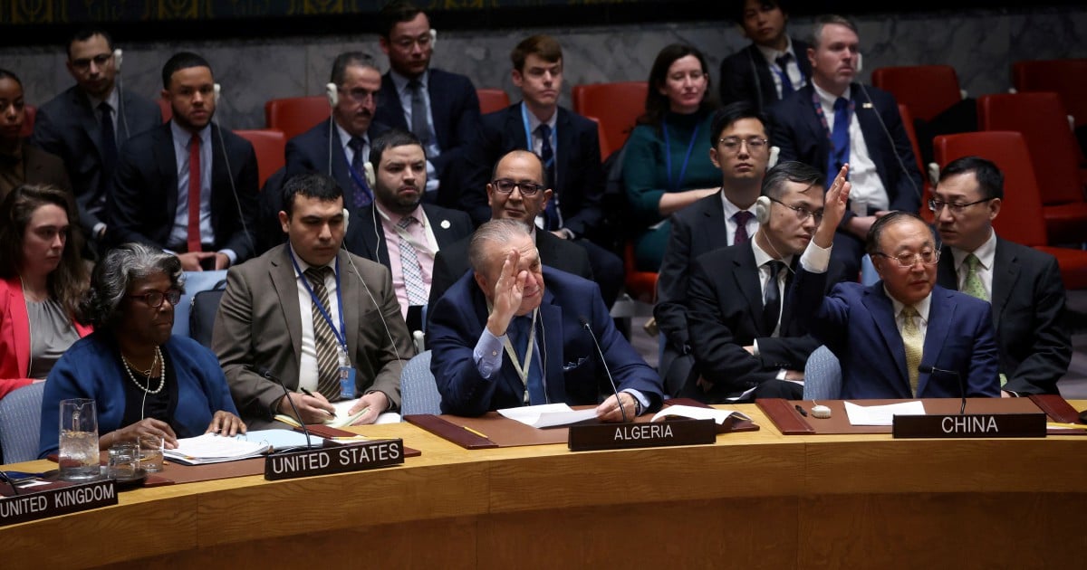 Terlalu dipolitikkan punca Rusia, China memveto resolusi gencatan senjata dicadangkan AS