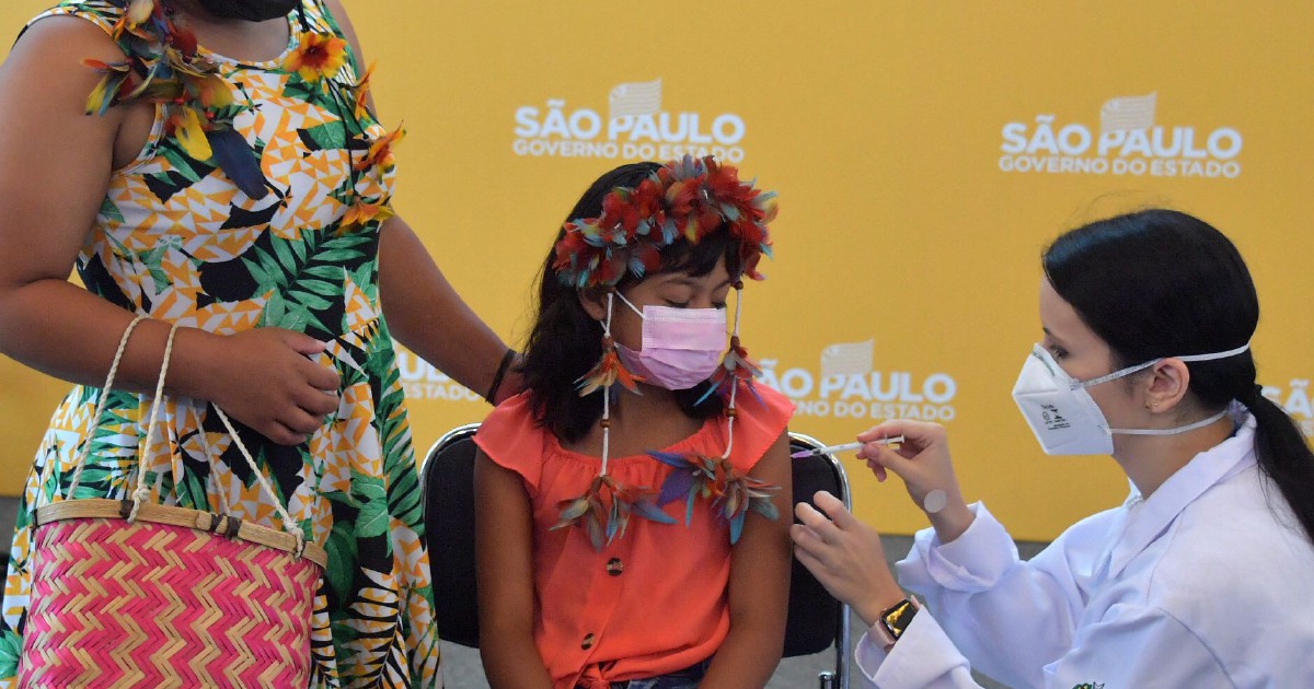 Le Brésil a commencé à vacciner les enfants Covid-19