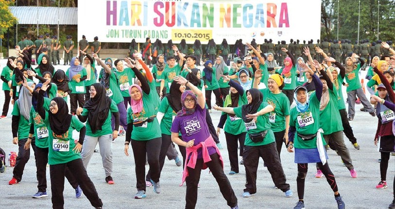 Larian sempena 50 tahun FSPU  Harian Metro