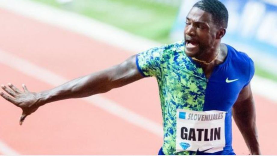 GATLIN menang emas Kejohanan Dunia di depan Coleman dan Bolt. — FOTO Agensi