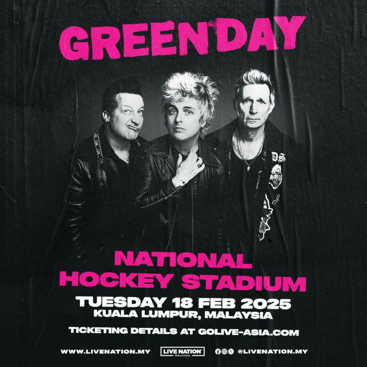 Konsert sulung Green Day di Kuala Lumpur