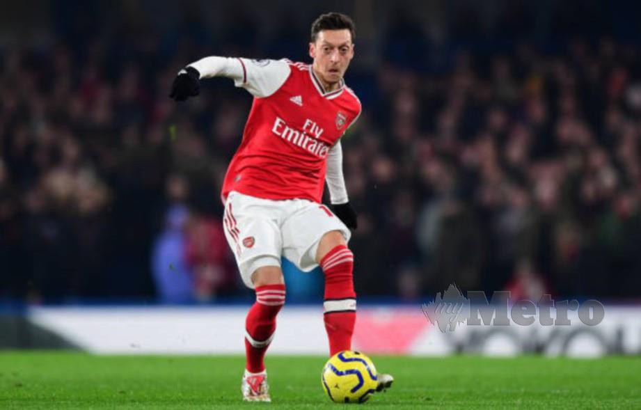 Pemain tengah Arsenal, Mesut Ozil. FOTO File Agensi