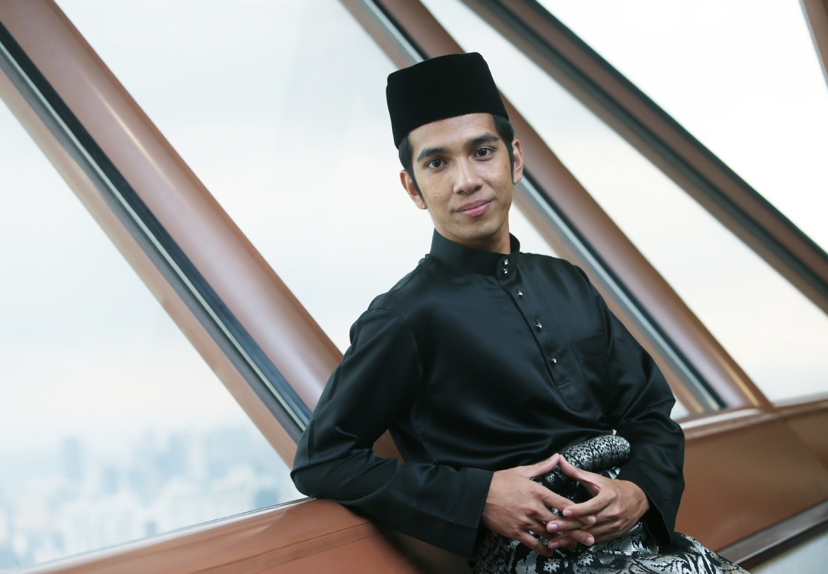 Naim Daniel pada majlis pelancaran Serlahan Seni Budaya JKKN 2023 di Menara Kuala Lumpur. FOTO ROHANIS SHUKRI