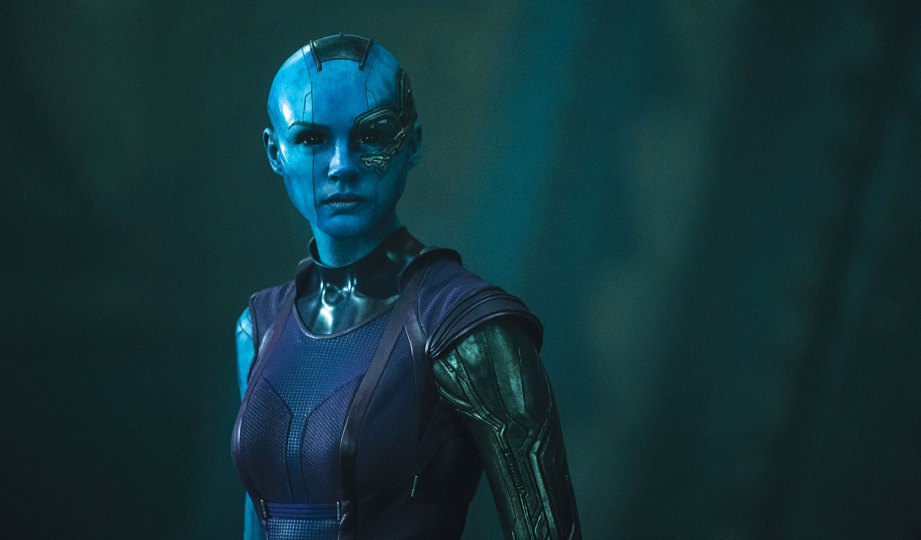 BAWA watak Nebula sejak 2014 dalam filem Guardians of the Galaxy.