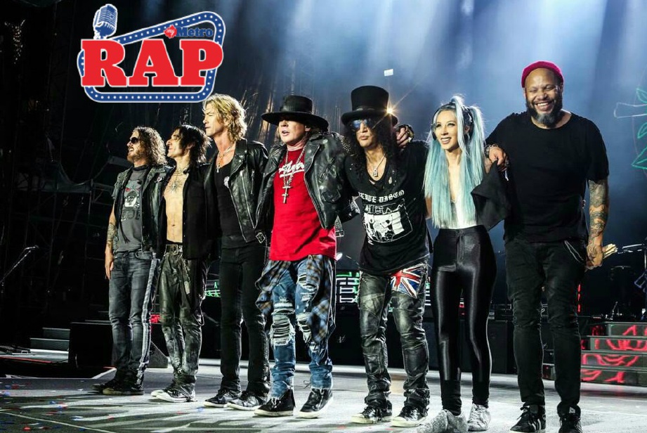 KUMPULAN Guns N Roses. FOTO Ihsan 1stdibs.com 