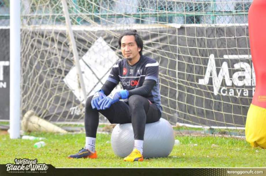 SHAMIRZA tekad mempertahankan pintu golnya daripada dibolosi apabila bakal bertemu Melaka. FOTO Ihsan TFC