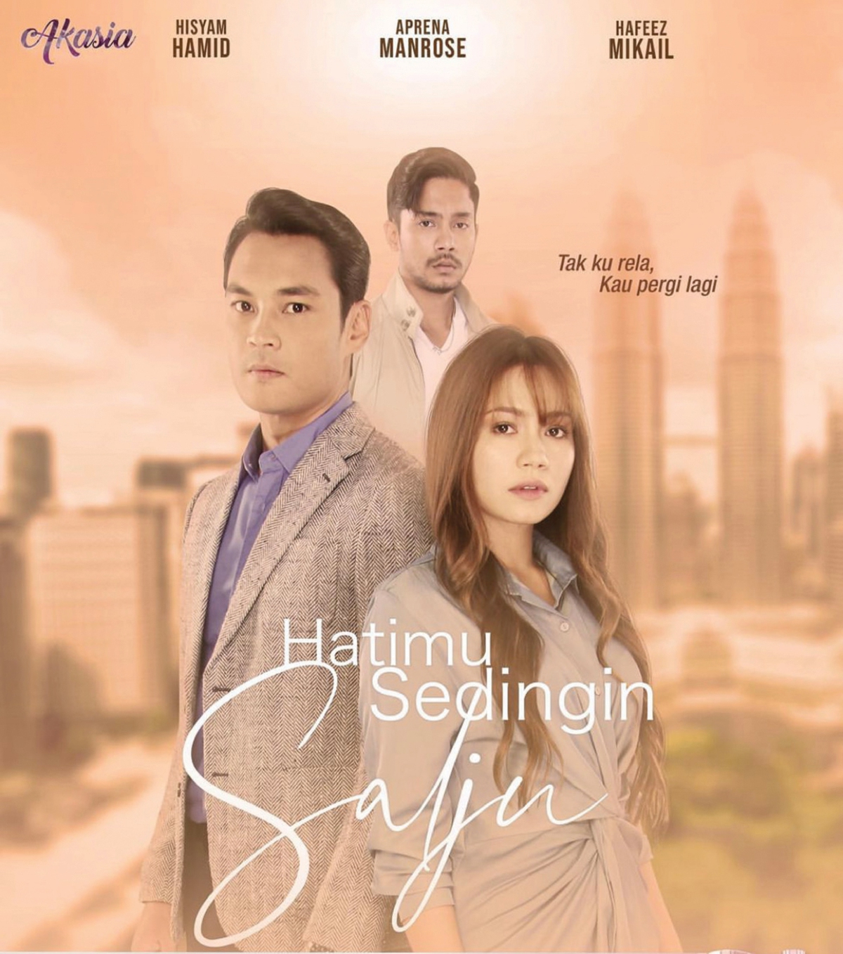 HAFEEZ kini membintangi drama Hatimu Sedingin Salju yang kini ditayangkan di TV3.