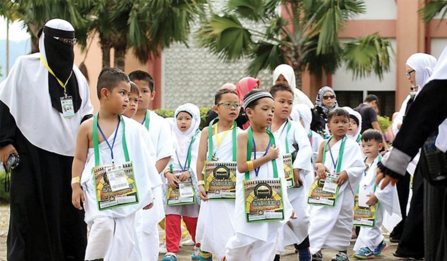 PROGRAM Simulasi Haji Cilik bantu tingkatkan kefahaman kanak-kanak terhadap ibadat haji.