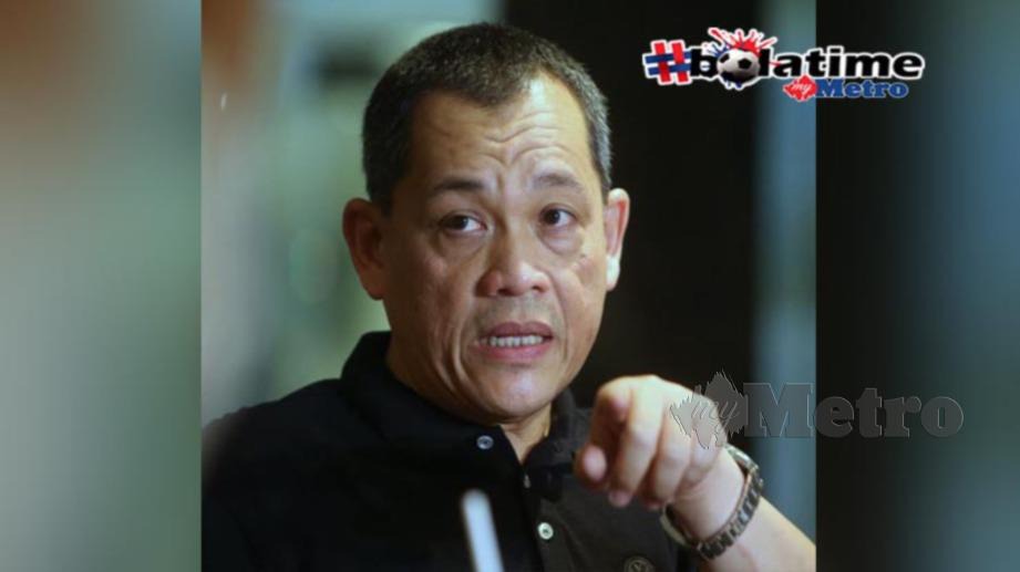 Hamidin umum tidak bertanding naib presiden zon Asean AFC. FOTO NSTP 
