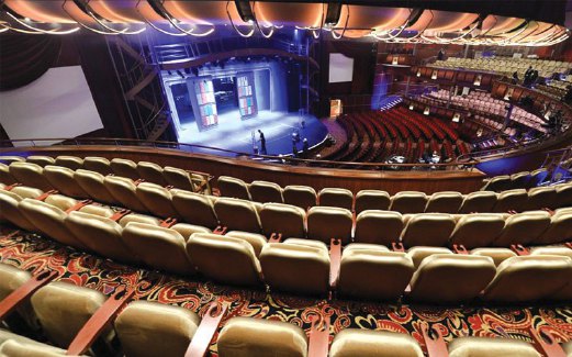HARMONY of The Seas juga dilengkap auditorium yang boleh memuatkan 1,300 orang.