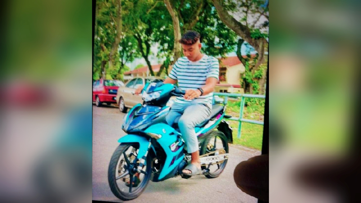 MUHAMMAD Harith Zikri Yusnizar, 17, penunggang motosikal keempat yang maut akibat kemalangan di Lebuh Raya Tun Dr Lim Chong Eu, di sini. FOTO Ihsan Pembaca
