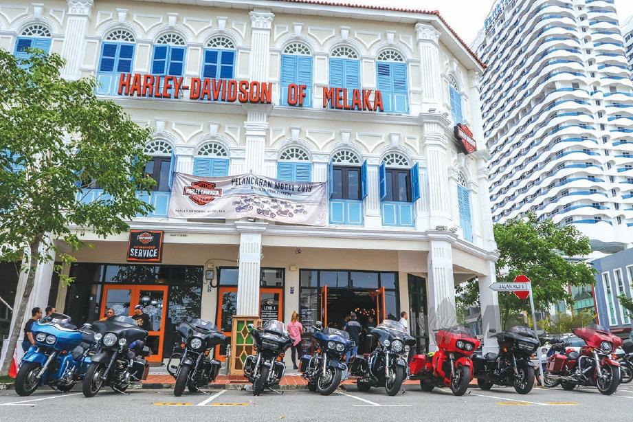 HARLEY-DAVIDSON Melaka. FOTO Lizam Ridzuan