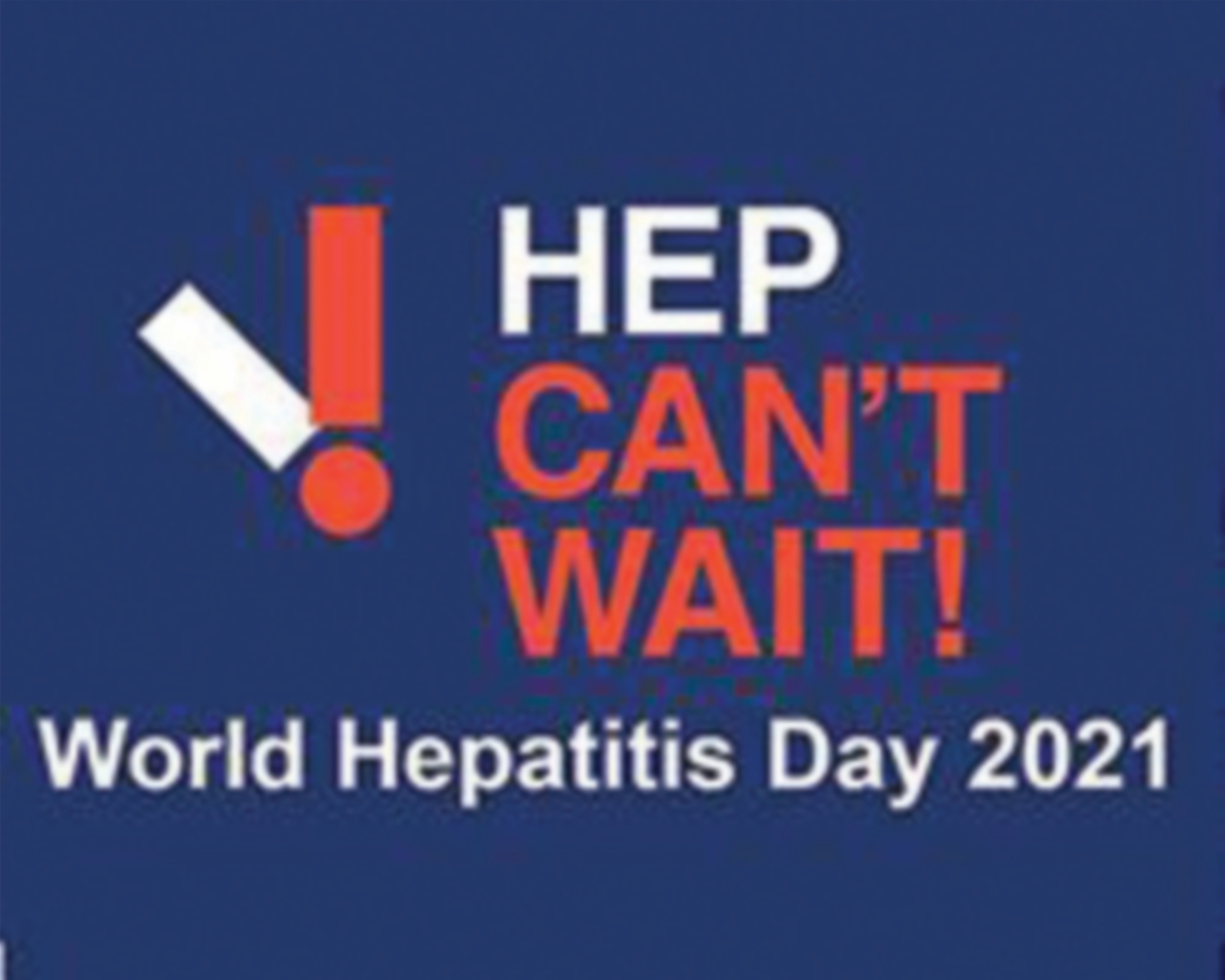 TEMA Hari Hepatitis Sedunia 2021: HEP Tidak Menunggu. 