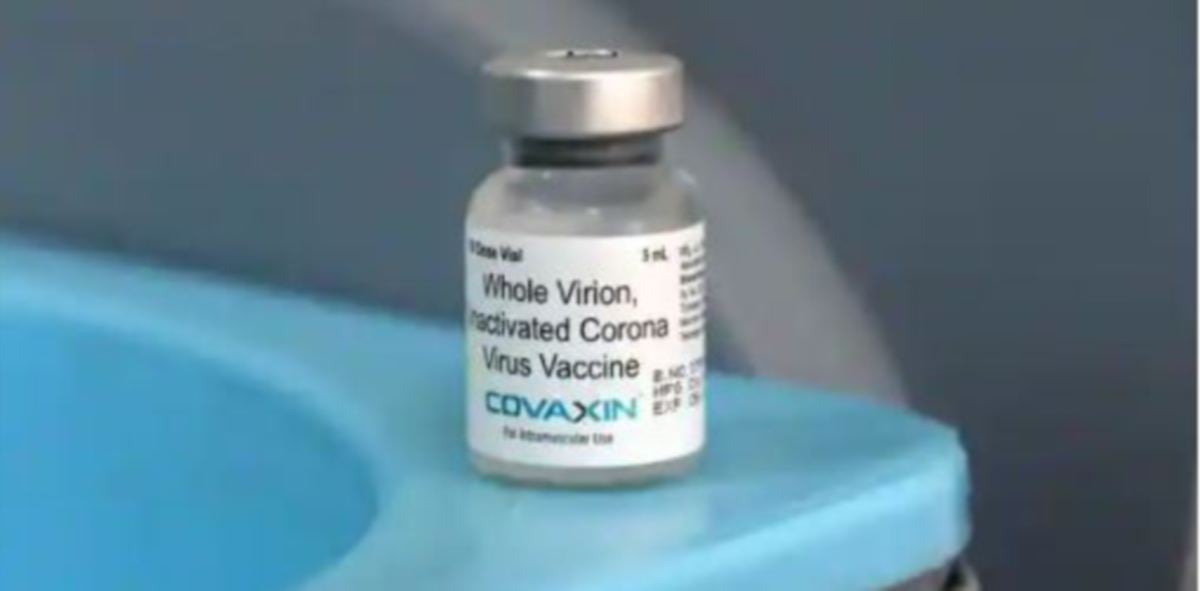 Vaksin Covid-19 Covaxin. FOTO AFP 