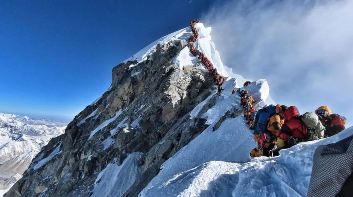 GUNUNG Everest. FOTO fail AFP 