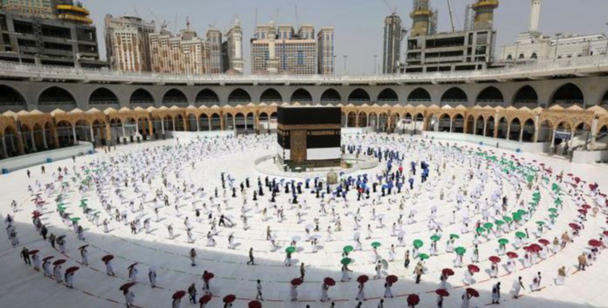 Masjidil Haram, Makkah. FOTO fail AFP 