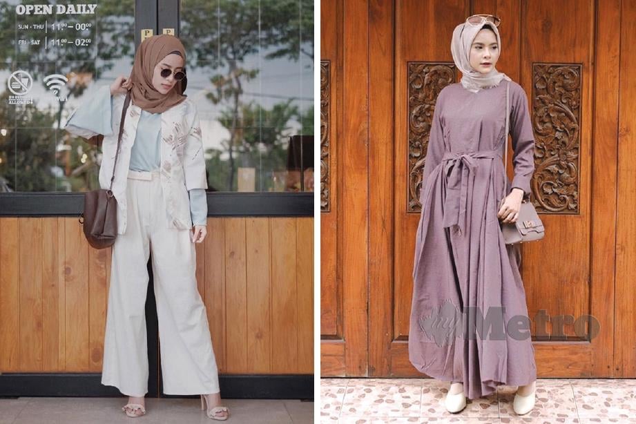 20+ Koleski Terbaru Baju Tema Retro Perempuan Muslimah - Stylus Point