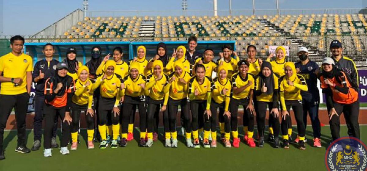 SKUAD Projek Khas Wanita Kebangsaan bakal sertai Piala Dunia Remaja Wanita 2022 di Afrika Selatan. FOTO MHC