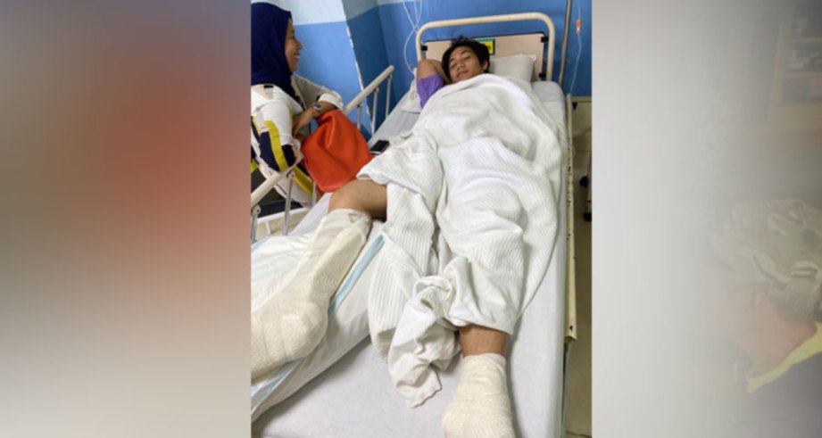 HUN cedera agak serius dan jalani pembedahan di Pusat Perubatan Universiti Kebangsaan Malaysia (PPUKM).