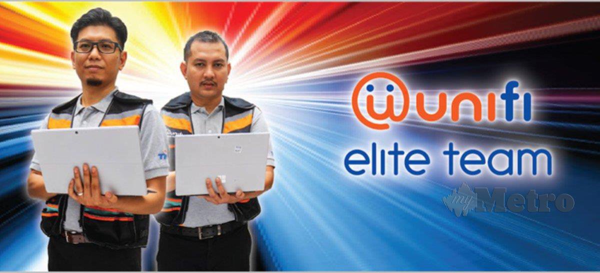Pasukan unifi Elite sedia berkhidmat untuk tingkatkan pengalaman internet pelanggan.
