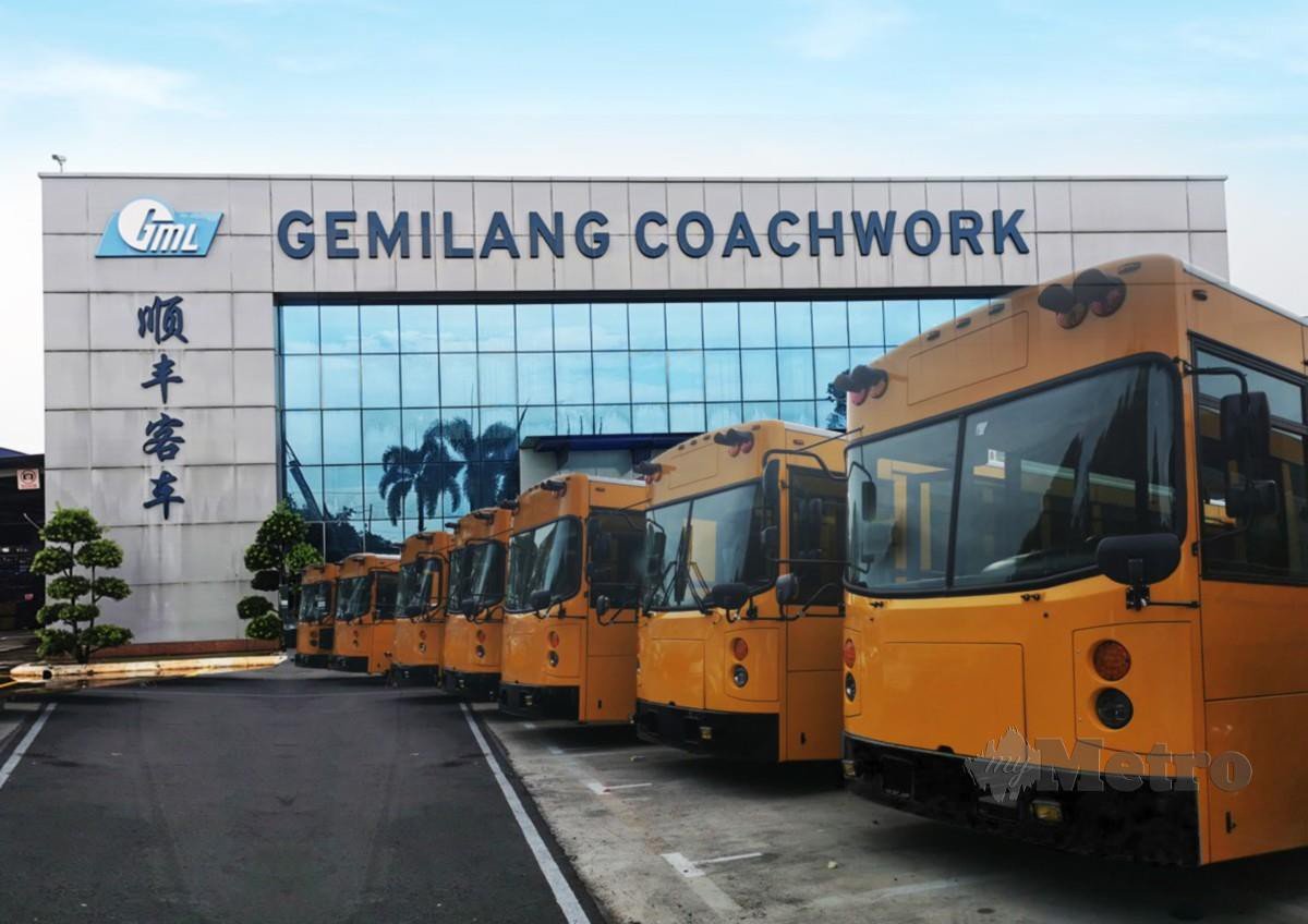  GML berpengalaman selama lebih 30 tahun mereka bentuk dan mengeluarkan badan bas.